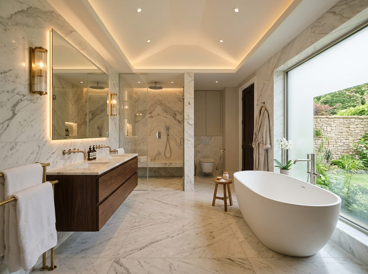 Custom Bathroom Renovation in Winfield